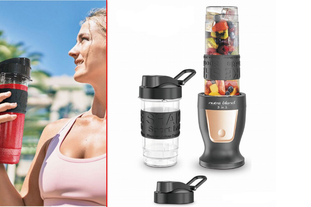 Blender kielichowy KALORIK BLS1500BG funkcjonalny prosty w uzyciu latwa obsluga