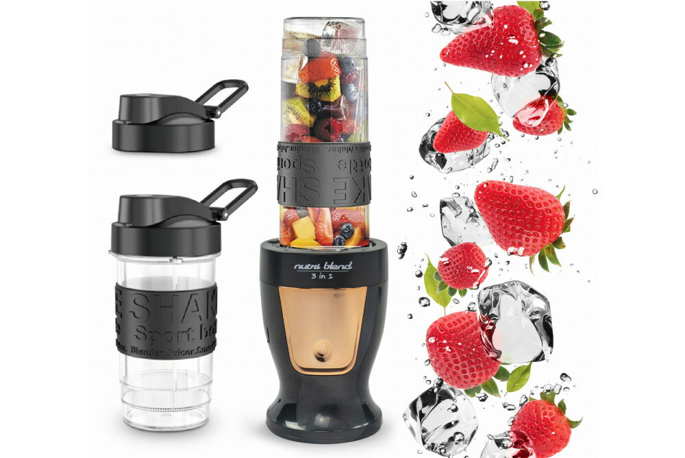 Blender kielichowy KALORIK BLS1500BG butelki pojemnosc