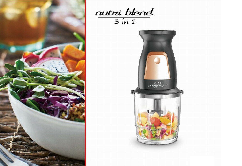 Blender kielichowy KALORIK BLS1500BG prosta obsluga