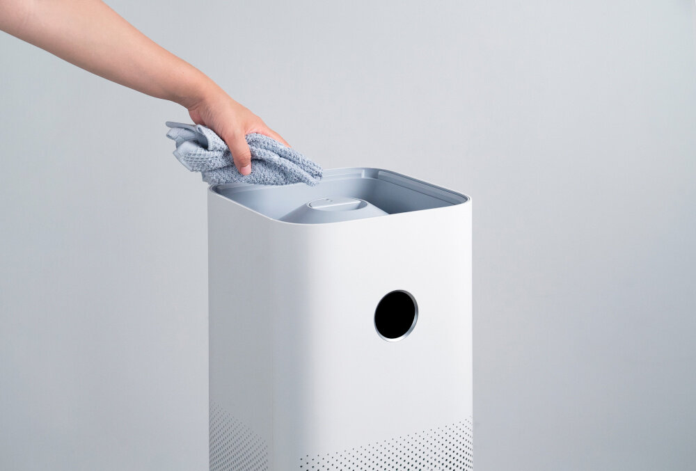 Очиститель воздуха XIAOMI Mi Air Purifier Pro 4 AC-M15-SC легкая очистка тихая работа простая разборка удобное использование