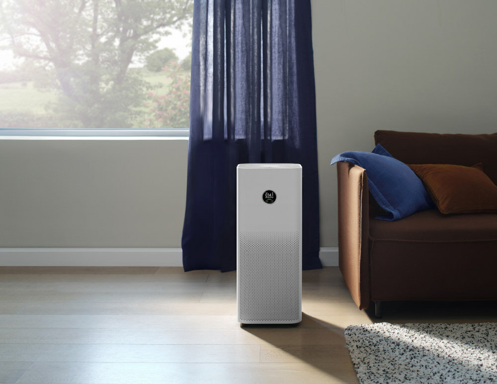 Очиститель воздуха XIAOMI Mi Air Purifier Pro 4 AC-M15-SC с точными лазерными датчиками PM2.5 и PM10