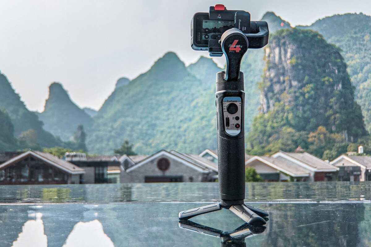 Gimbal reczny HOHEM iSteady Pro4 Czarny gimbal do kamer