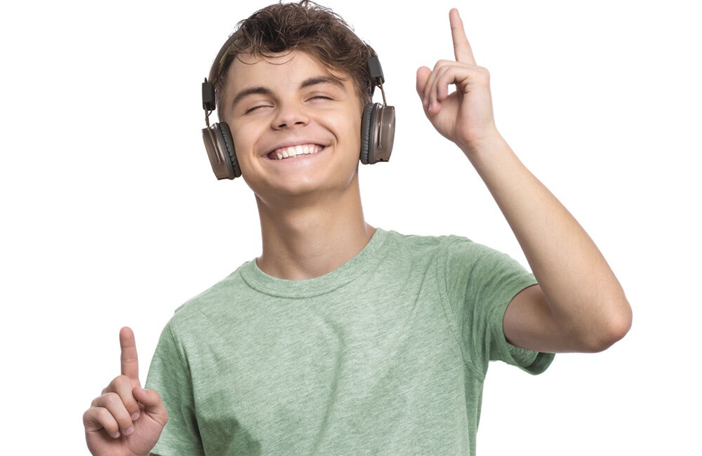 Słuchawki nauszne THOMSON Teens´n UP WHP8650 mikrofon waga lekkość