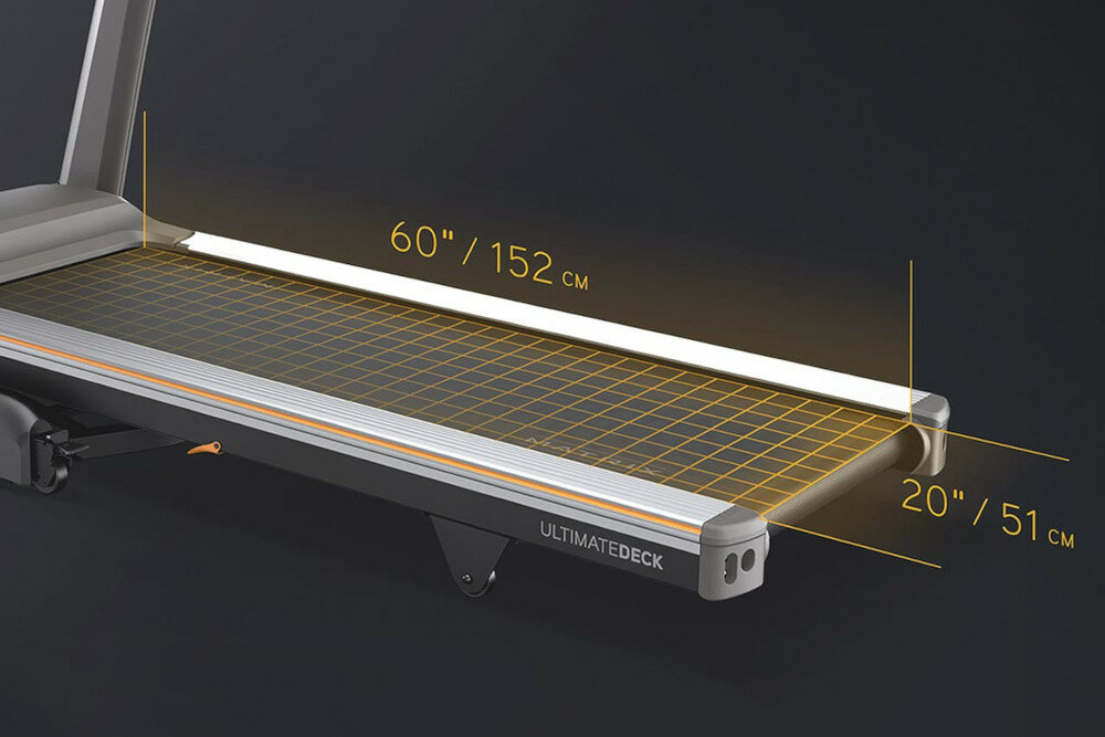 Bieznia elektryczna MATRIX TF50 rama zakres nachylenia