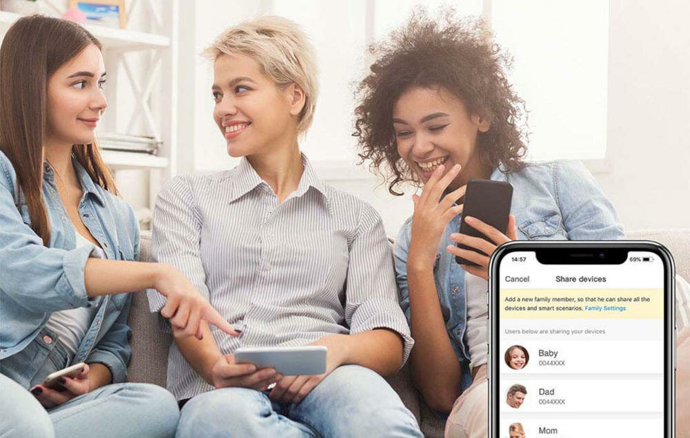 GOSUND EP2 gniazdko kompatybilne sterowanie zdalna obsługa smartfon