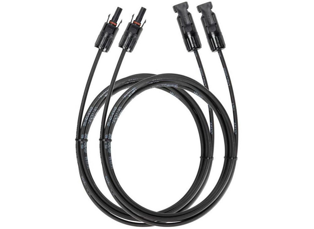 Kabel ECOFLOW MC4 do paneli fotowoltaicznych 0,3 m łączenie paneli równolegle