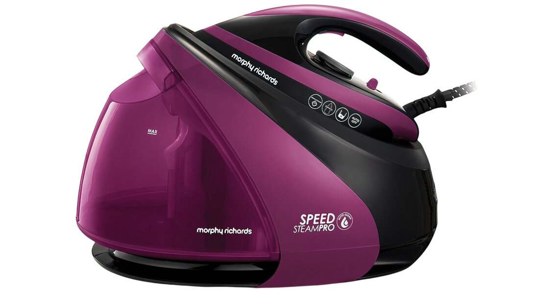 Generator pary MORPHY RICHARDS Speed Steam Pro Pressurised duzy zbiornik na wode pojemnosc 1,6 l