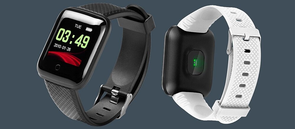 Smartwatch TRACER T-Watch TW6 Echo ekran bateria czujniki zdrowie sport pasek ładowanie pojemność rozdzielczość łączność sterowanie krew puls rozmowy smartfon aplikacja 