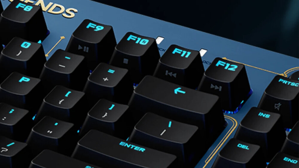 Klawiatura LOGITECH G Pro League of Legends Edition klawisze programowanie