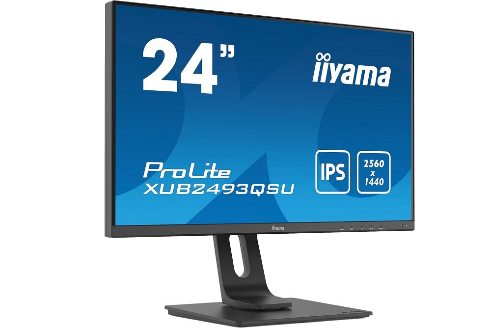 Monitor IIYAMA XUB2492HSN-B1 - wygląd ogólny Rozdzielczość Full HD Blue Light Reducer Flicker-free