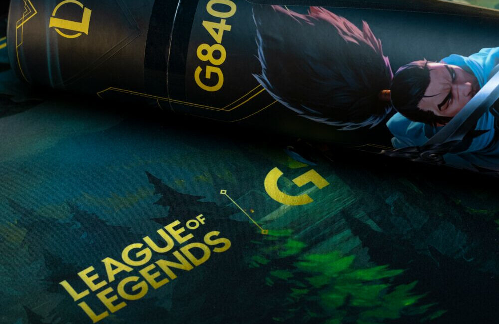 Podkładka LOGITECH G840 XL League of Legends przechowywanie
