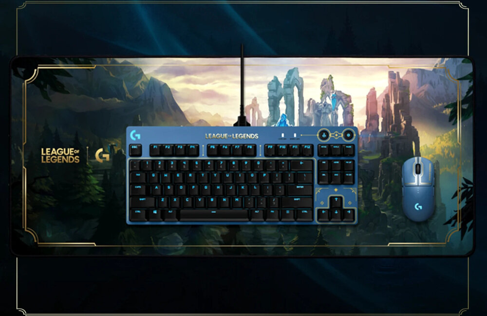 Podkładka LOGITECH G840 XL League of Legends podkładka wymiary grafika