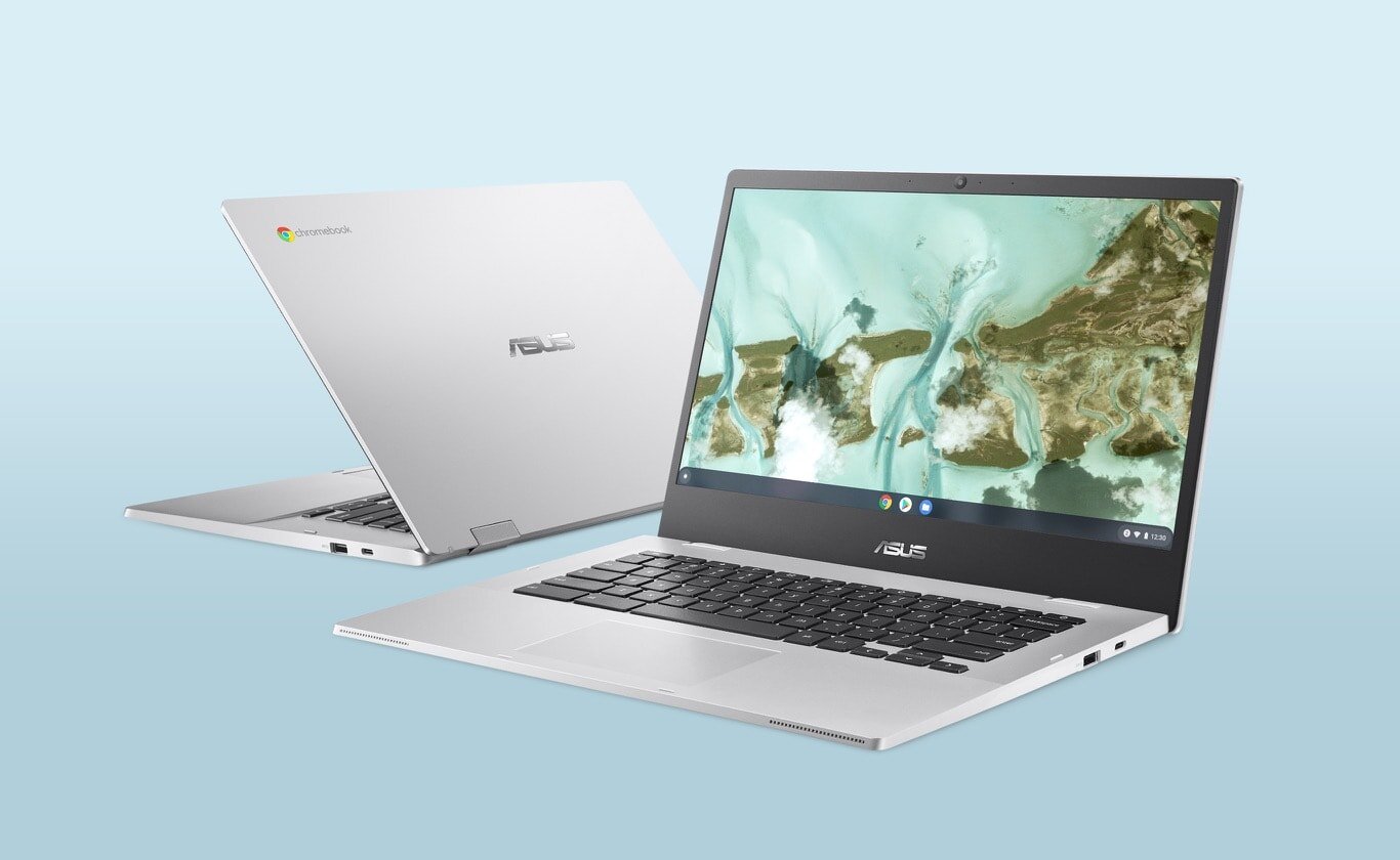ASUS Chromebook CX1 CX1400CNA-BV0140 14" Celeron N3350 4GB RAM 64GB ...