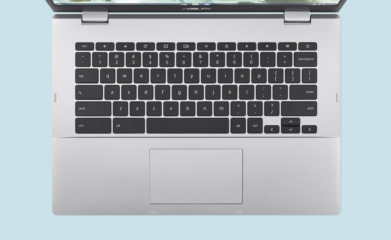 Laptop ASUS Chromebook CX1 - klawiatura