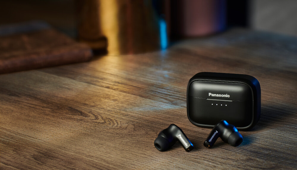 Słuchawki dokanałowe PANASONIC RZ-B210WDE czas działania czas pracy akumulator ładowanie