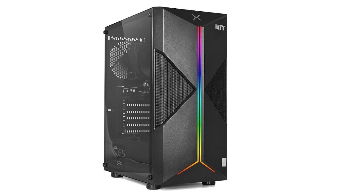 Komputer NTT Game ZKG-I5H510-TE300 i5-10400F 16GB SSD 512GB GeForce RTX2060 Windows 11 Home Pełny, 3-letni serwis gwarancyjny z obsługą transportu