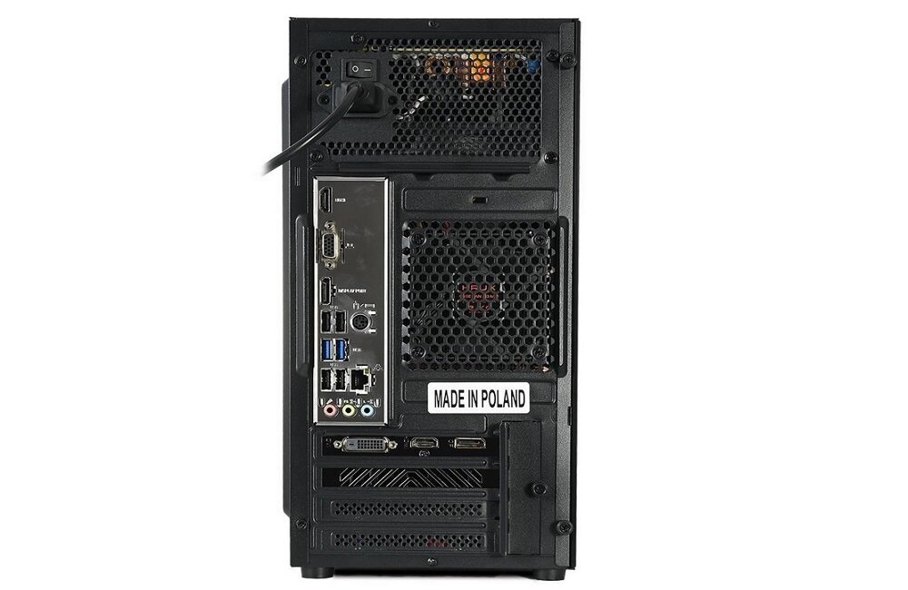 Komputer NTT Game i3-10105 16GB SSD 512GB GeForce GTX1050Ti Windows 11 Home Interfejsy sprzętowe