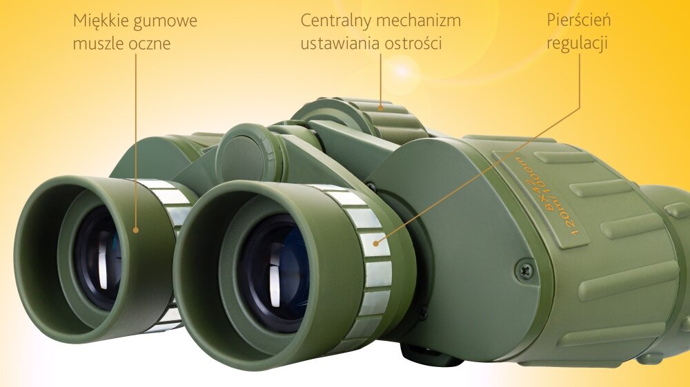 Lornetka DISCOVERY Field indywidualne potrzeby użytkownika ustawianie ostrości mechanizm