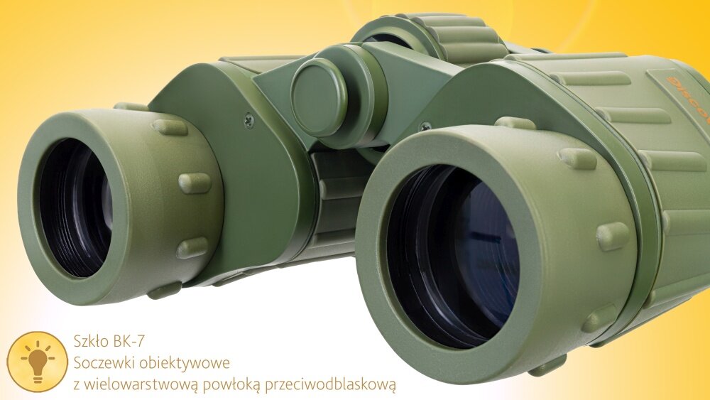 Lornetka DISCOVERY Field układ optyczny obraz ostry wyraźny