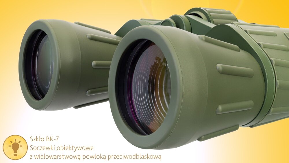 Lornetka DISCOVERY Field układ optyczny obraz ostry wyraźny
