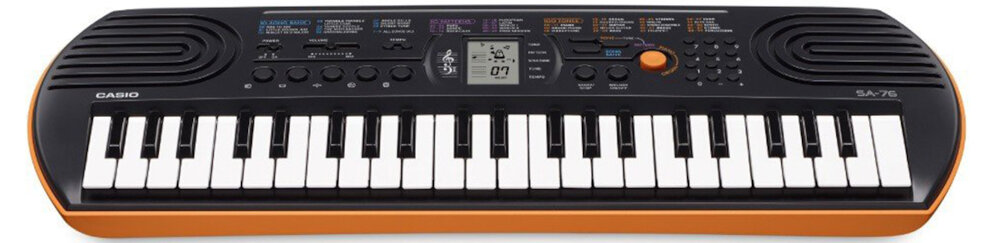 Telewizor Keyboard CASIO MU SA-76  - rytm
