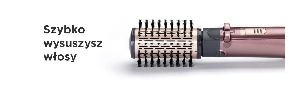 Suszarko-lokówka BABYLISS AS960E silnik moc 1000 W szybkie efektywne suszenie stylizacja włosów oszczędność czasu szybkie skuteczne jednoczesne modelowanie i suszenie włosów
