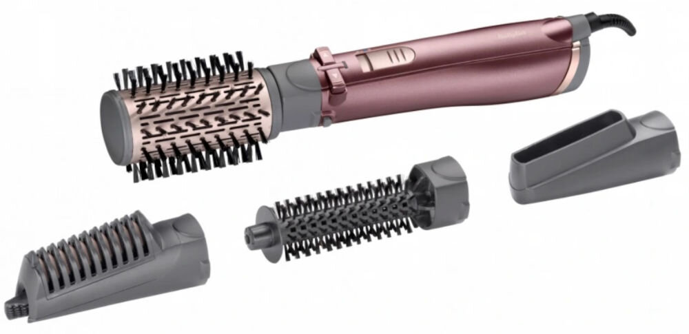 Suszarko-lokówka BABYLISS AS960E okrągła szczotka 50 mm okragła szcotka 20 mm nasadka prostująca koncentrator dokumentacja