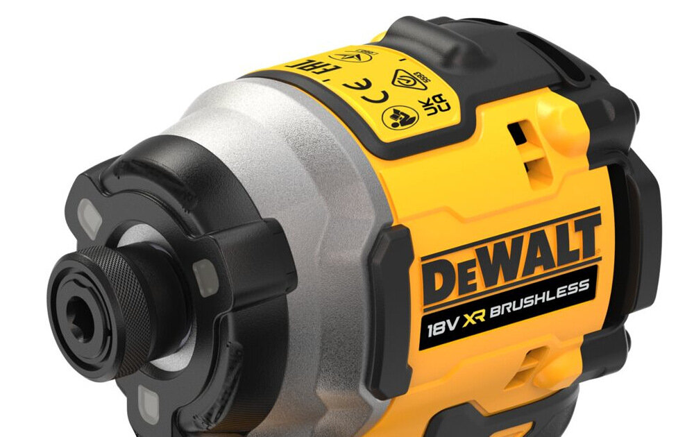 Zakrętarka udarowa DEWALT DCF850P2T chwyt sześciokątny 1,4 cala gniazdo hex 6,35 mm z zatrzaskiem