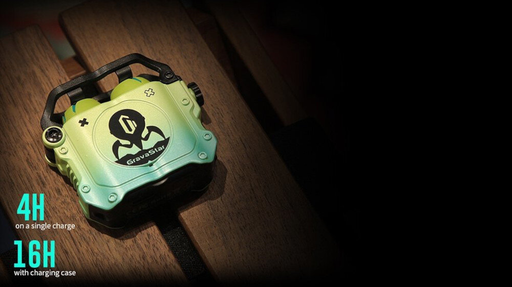 Słuchawki dokanałowe GRAVASTAR Sirius Earbuds  - bateria