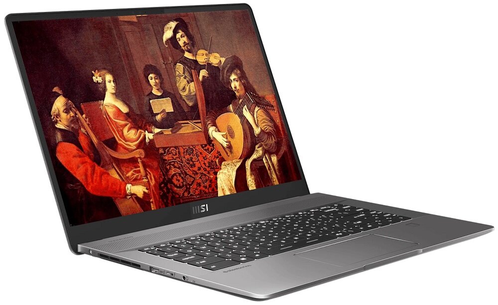 Laptop MSI Creator Z16 - wygląd ogólny opis