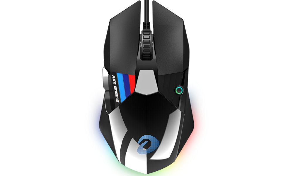 Mysz DAREU A970 RGB Przełączniki