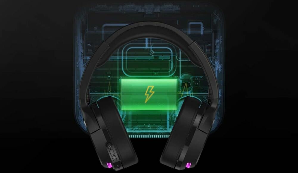 Słuchawki DAREU A710 czas pracy czas działania