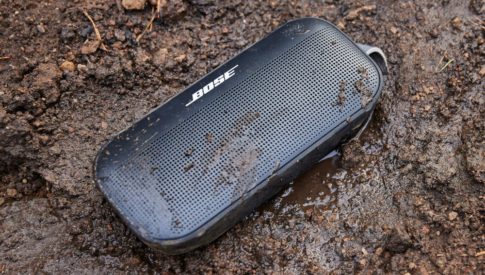 Głośnik mobilny BOSE SoundLink Flex ODPORNOSĆ WYTRZYMAŁOŚĆ CERTYFIKAT