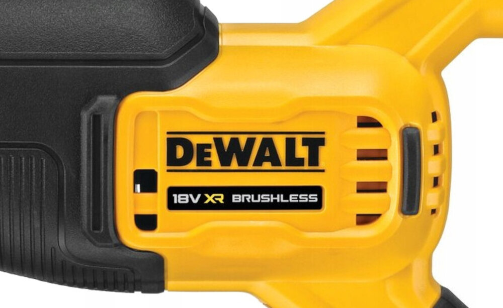 Piła szablasta DEWALT DCS382N niesamowita szybkość i wydajność pracy prędkość do 3200 skoków na minutę długość skoku do 28,6 mm
