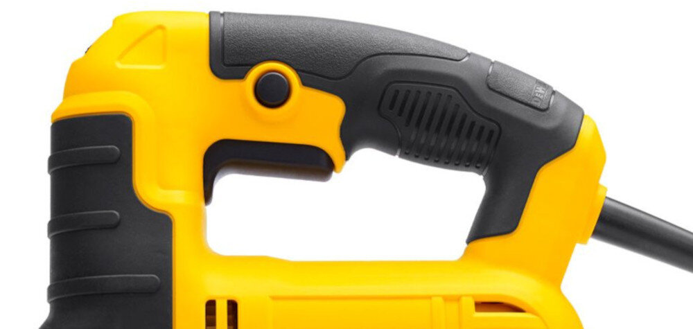 Wyrzynarka DEWALT DWE349-QS stabilizacja pracy