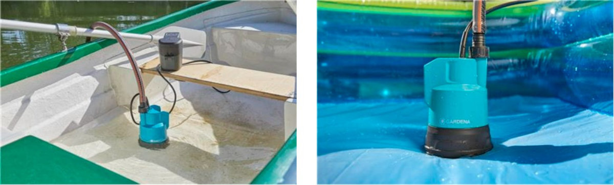 Pompa do wody GARDENA 14600-55 akumulatorowa pelna automatyzacja sprzetu