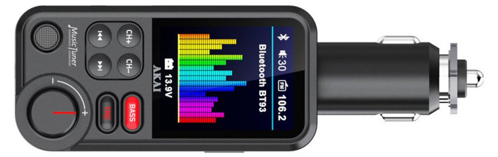 Transmiter FM AKAI FMT-93BT bluetoth radio fm pamiec usb