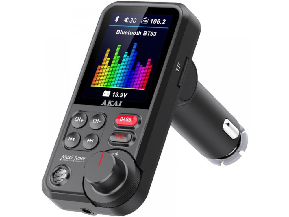 Transmiter FM AKAI FMT-93BT wyposazenie zestaw
