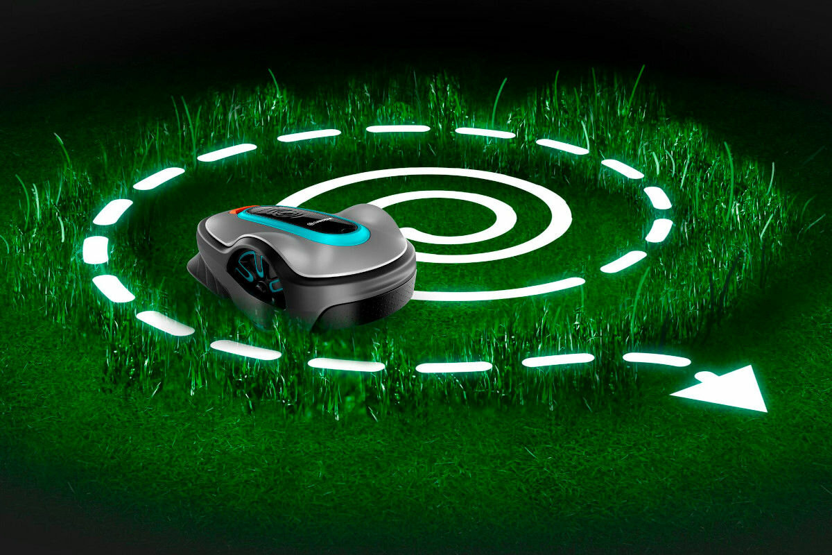 Robot koszący GARDENA Sileno City 600 sterowanie Wi-Fi koszenie punktowe