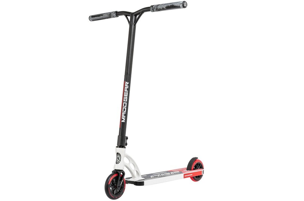 Hulajnoga wyczynowa MADD GEAR Origin Team Biało-czerwony wyglad