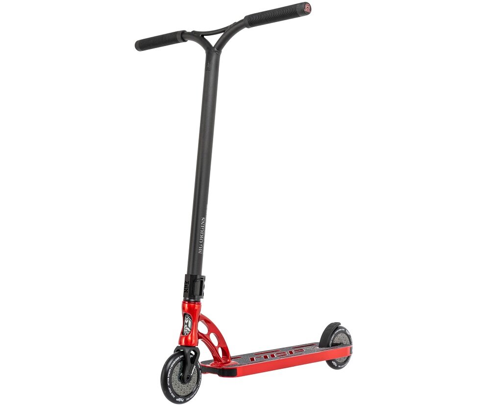 Hulajnoga wyczynowa MADD GEAR Origin Extreme Liquid Coated czerwony wyglad
