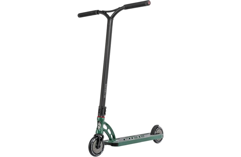 Hulajnoga wyczynowa MADD GEAR Origin Extreme Liquid Coated zielony wyglad