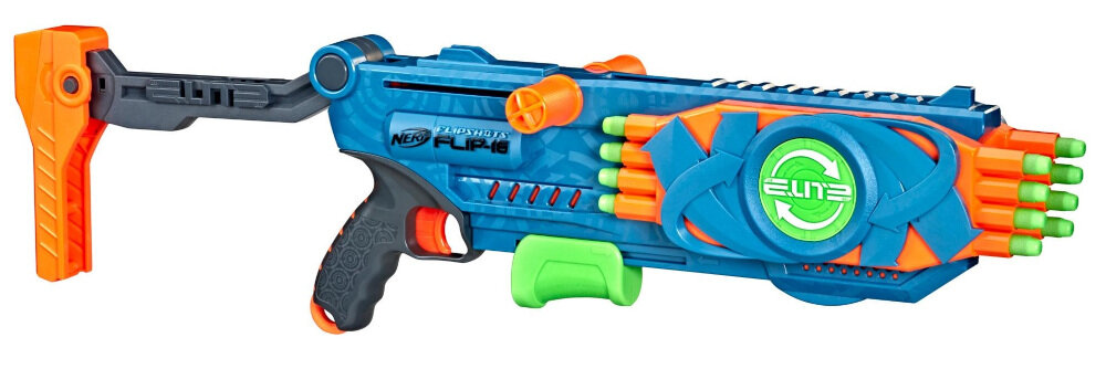 Wyrzutnia Nerf Elite 2.0 Flip 16  - strzałki
