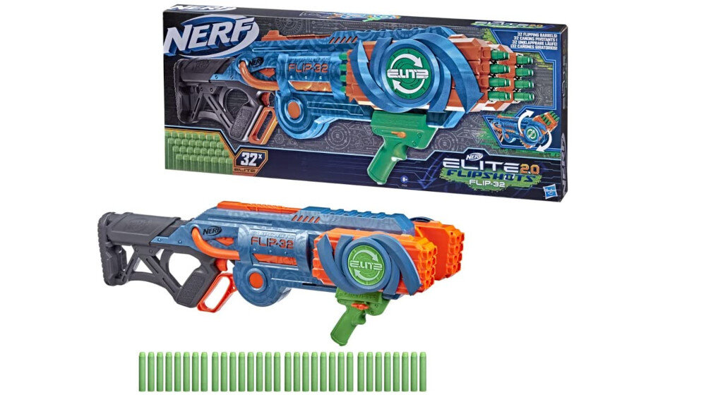 Wyrzutnia Nerf Elite 2.0 Flip 32 - współzawodnictwo