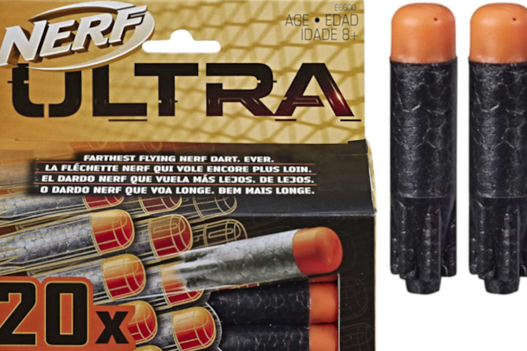 Strzałki Nerf Ultra E6600 (20 sztuk) pianki końcówkami