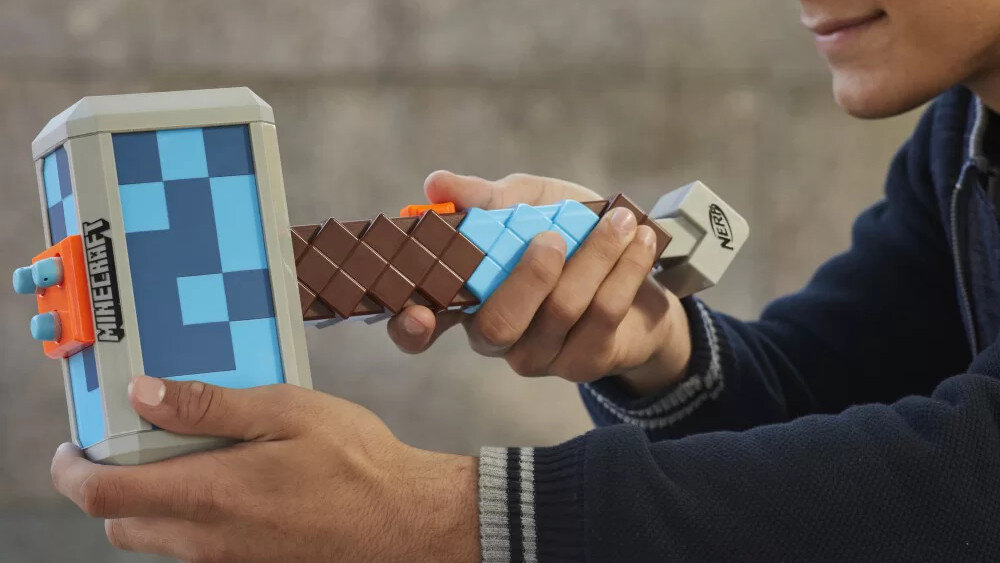 Wyrzutnia Nerf Minecraft Stormlander  - wykonanie