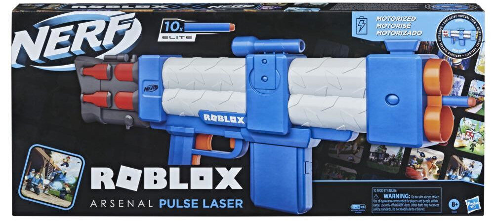 Wyrzutnia Nerf Roblox Arsenal Pulse Laser - wykonanie