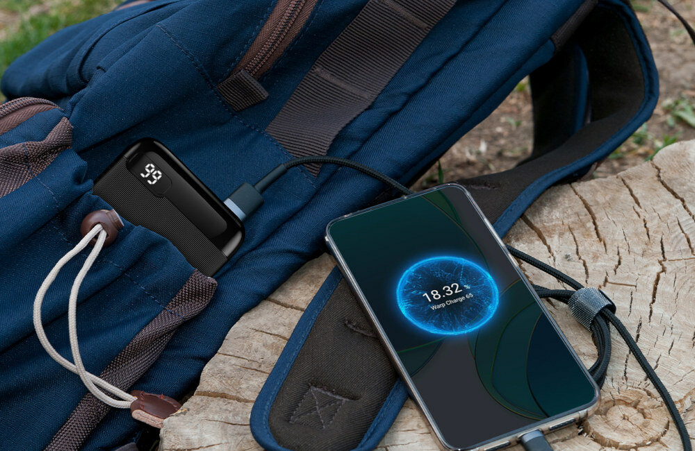 Powerbank SETTY GSM106102 10000mAh Czarny powerbanki