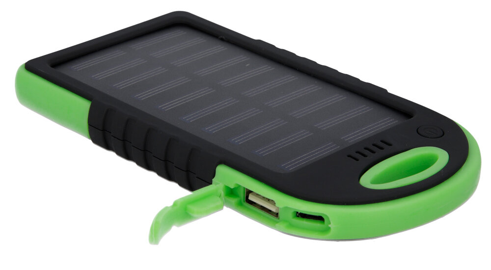 Powerbank solarny SETTY wygoda dwa jednoczesnie urzadzenia