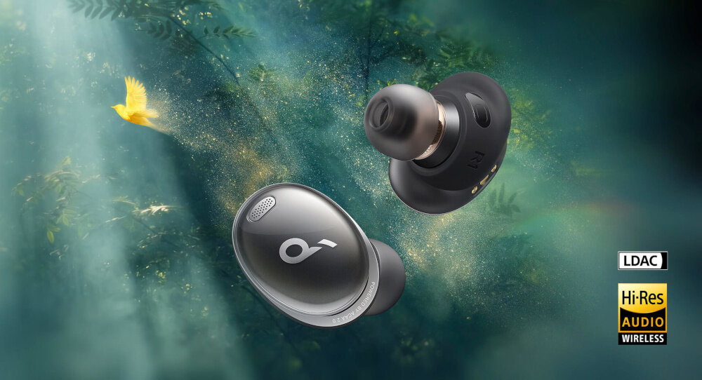 Słuchawki dokanałowe SOUNDCORE Liberty 3 Pro sterowanie obsluga